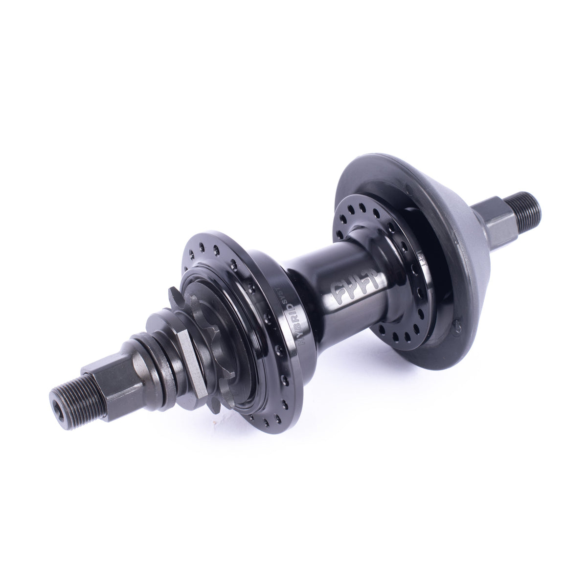 Crew Hybrid Hub / black & polished