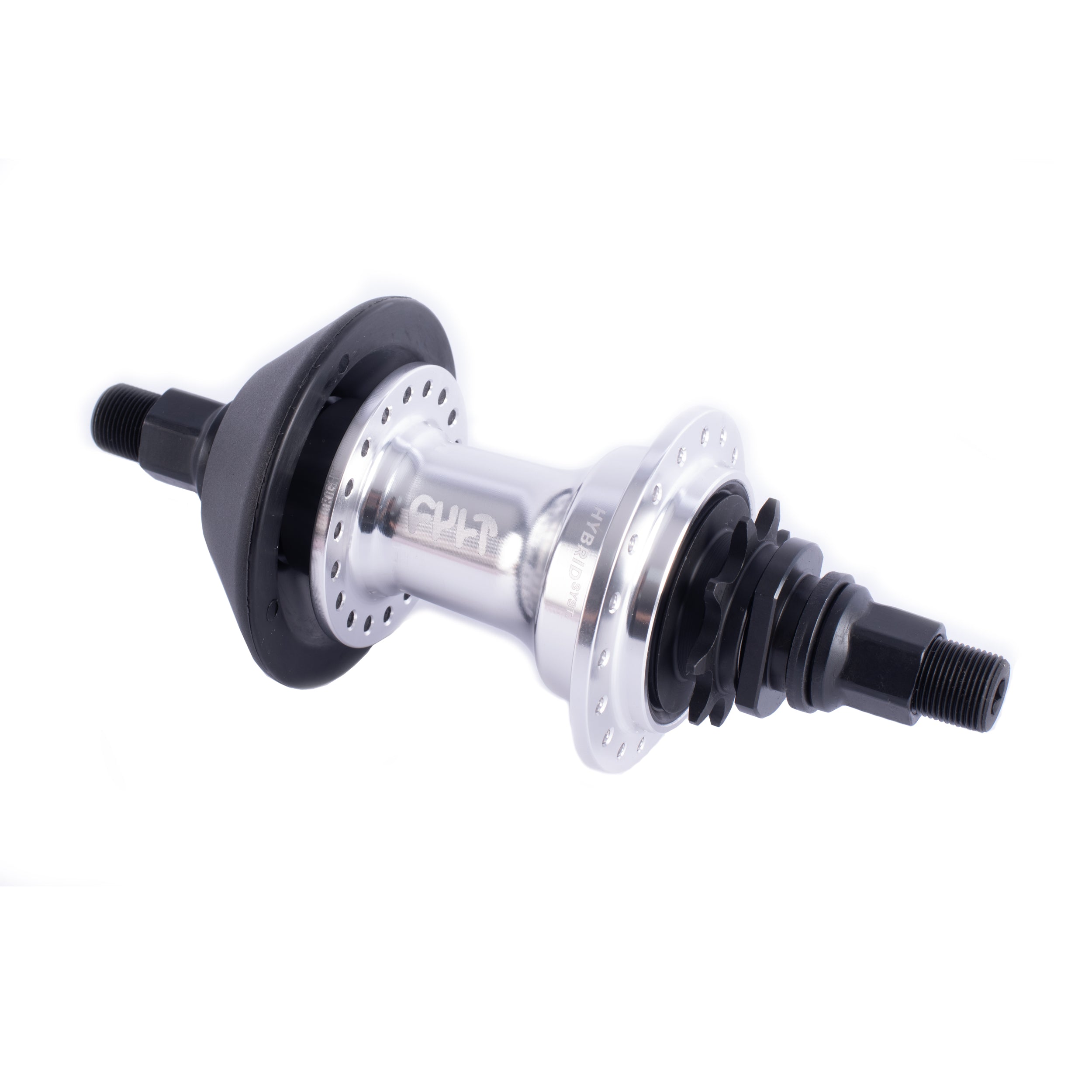 Crew Hybrid Hub / black & polished