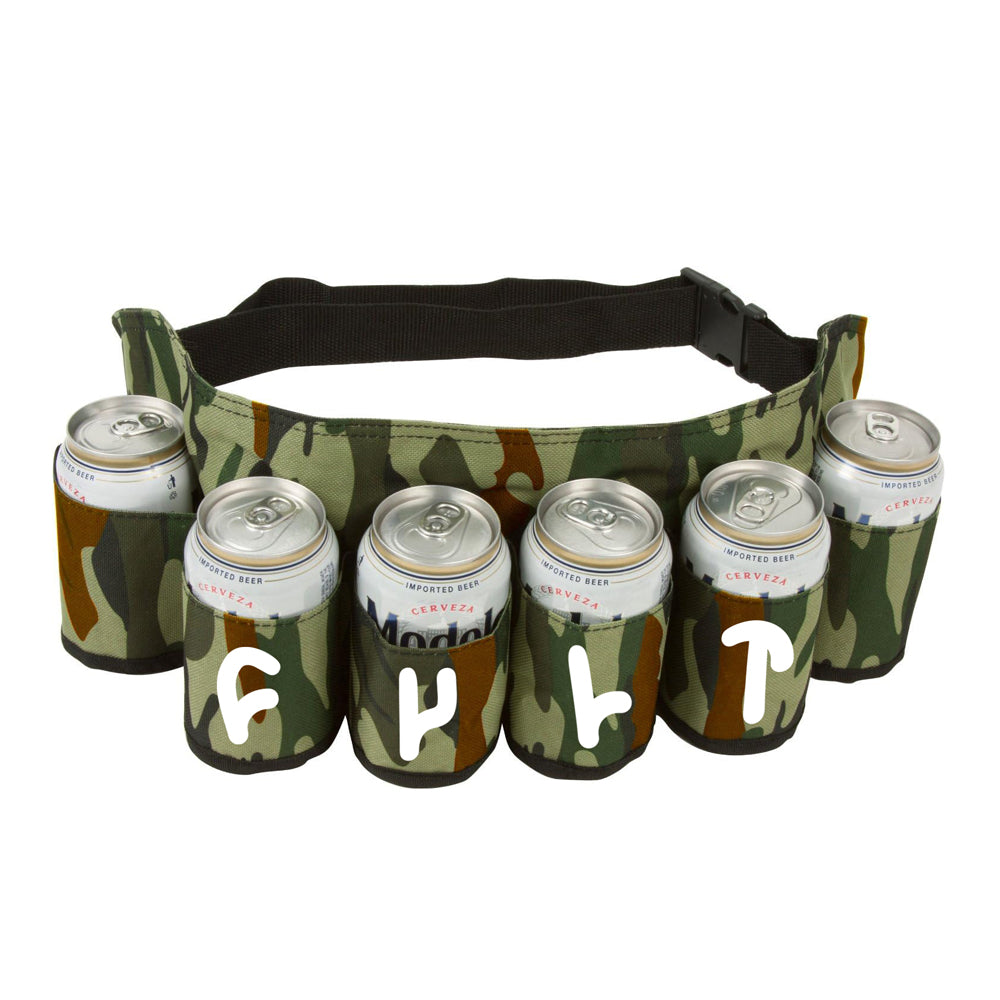 6-Pack Holster Belt / camo