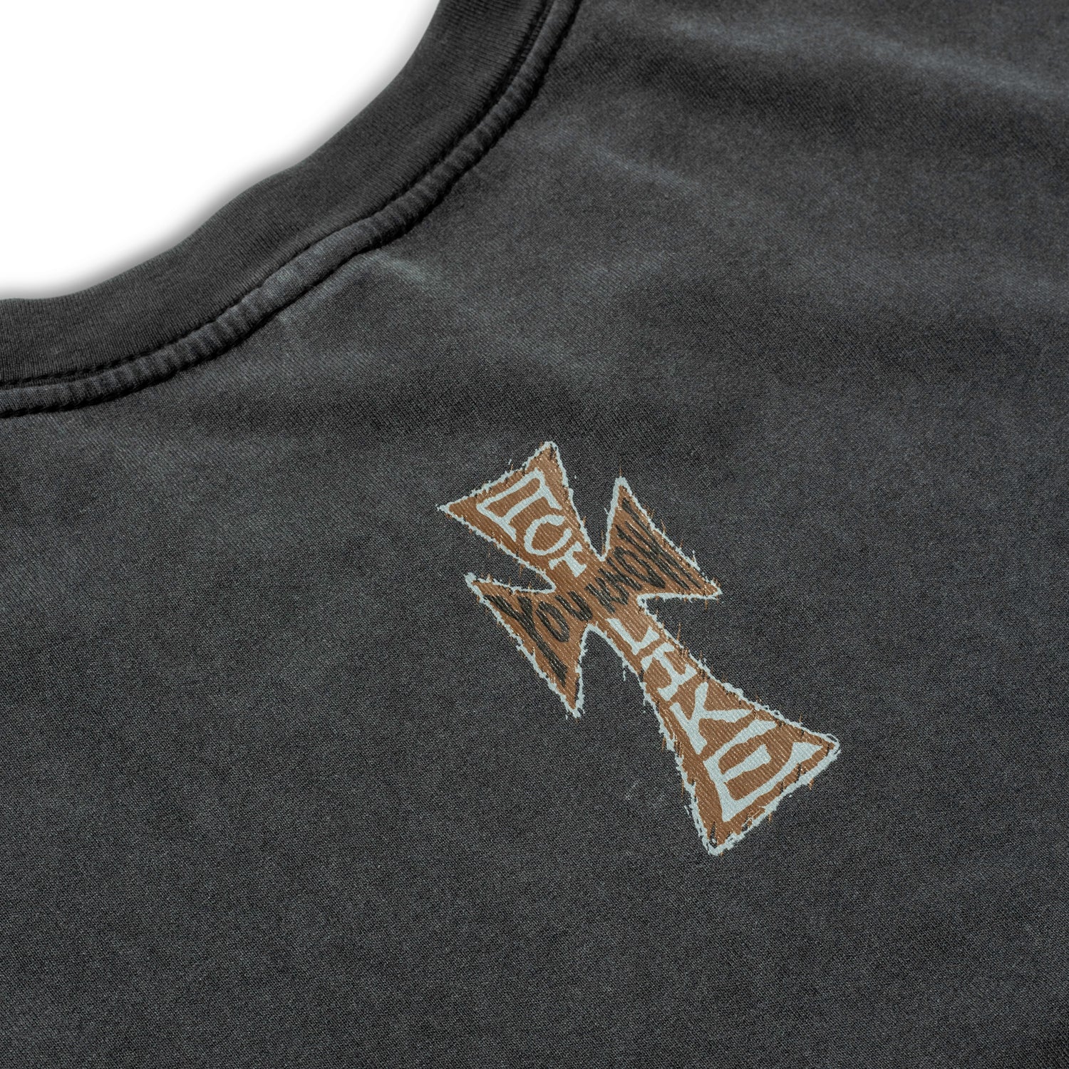 ALYK / Cross Short Sleeve Tee / vintage black