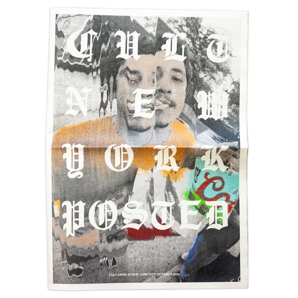 Cult x Silent "Posted" Newspaper