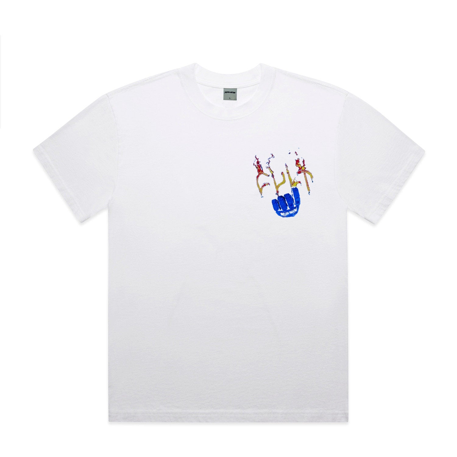 Fucking Awesome / Cult / Nails Stamp Logo Tee / white