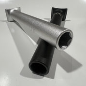 5150BMX / 2-in-1 Pivotal Seat Post w/17mm Wrench (Raw)