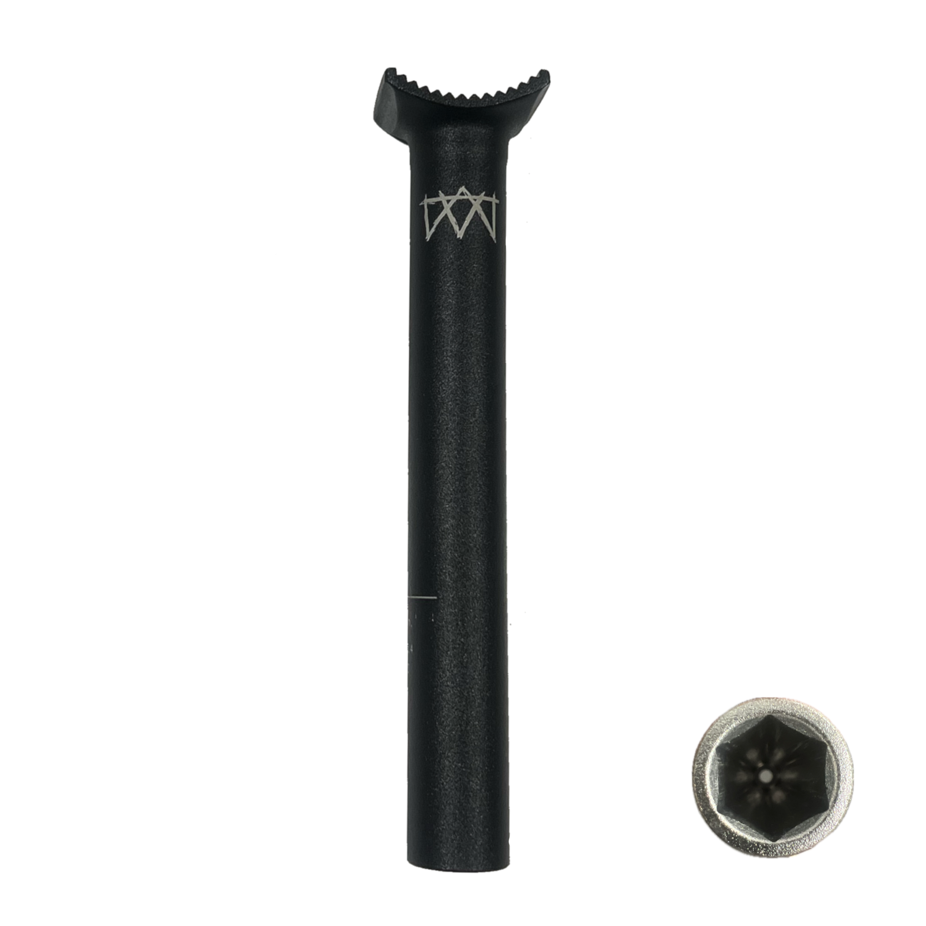 5150BMX / 2-in-1 Pivotal Seat Post w/17mm Wrench (Black)