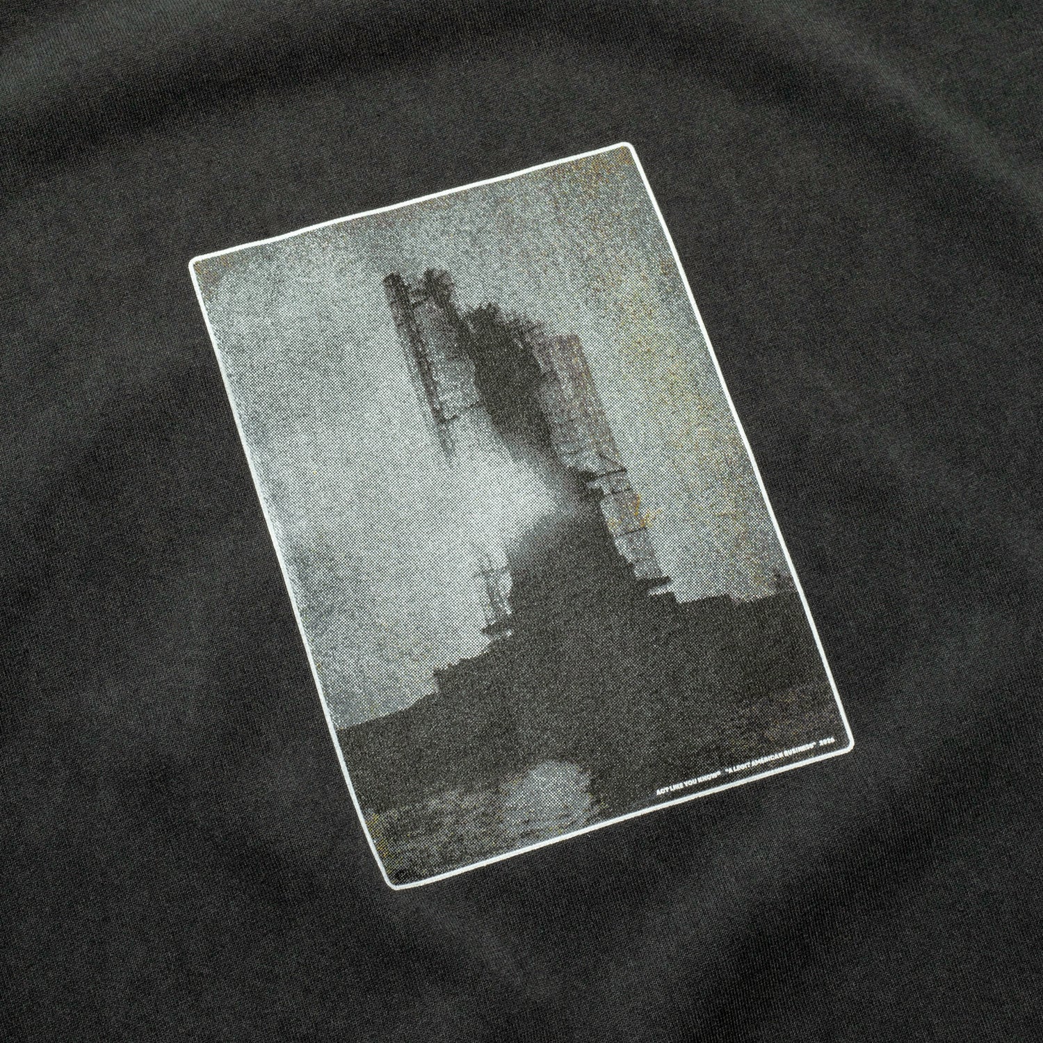 ALYK / Legit Short Sleeve Tee / vintage black
