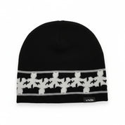 VIDA / Pattern Beanie / black
