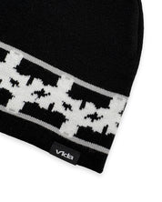 VIDA / Pattern Beanie / black