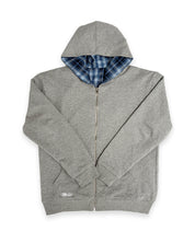VIDA / Reversible Zip Jacket / grey/blue