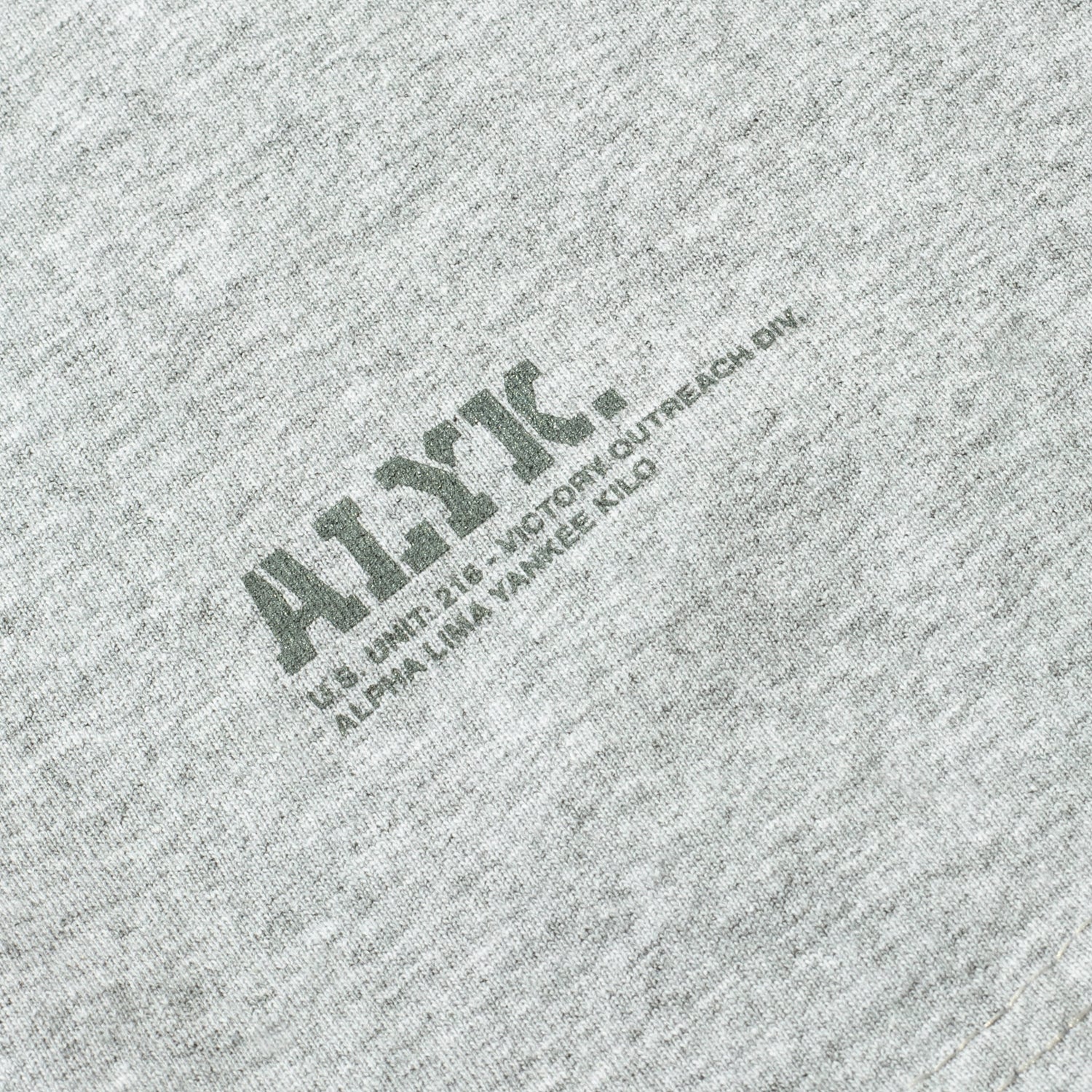 ALYK / UNIT 2.1.6 Short Sleeve Tee / gray