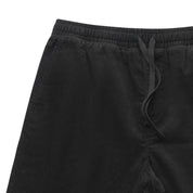 Corduroy Shorts / black