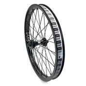 Crew Front Wheel v2 / black & polished