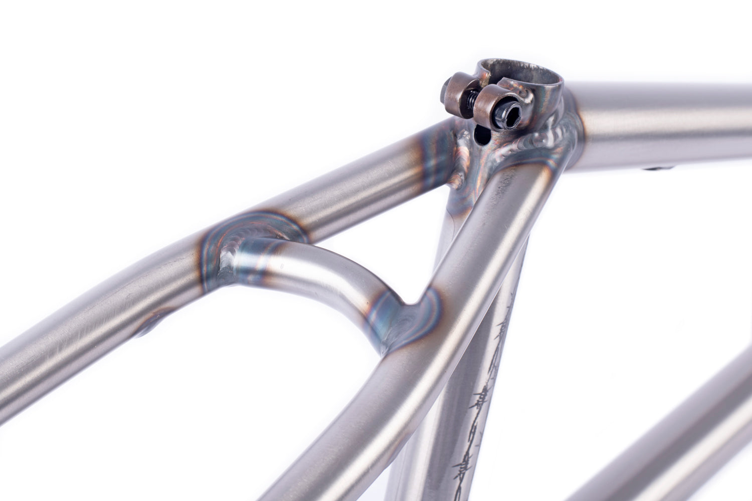 Dehart Frame / Backcheck / clear coat raw
