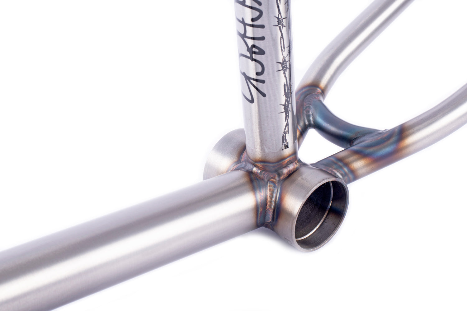 Dehart Frame / Backcheck / clear coat raw