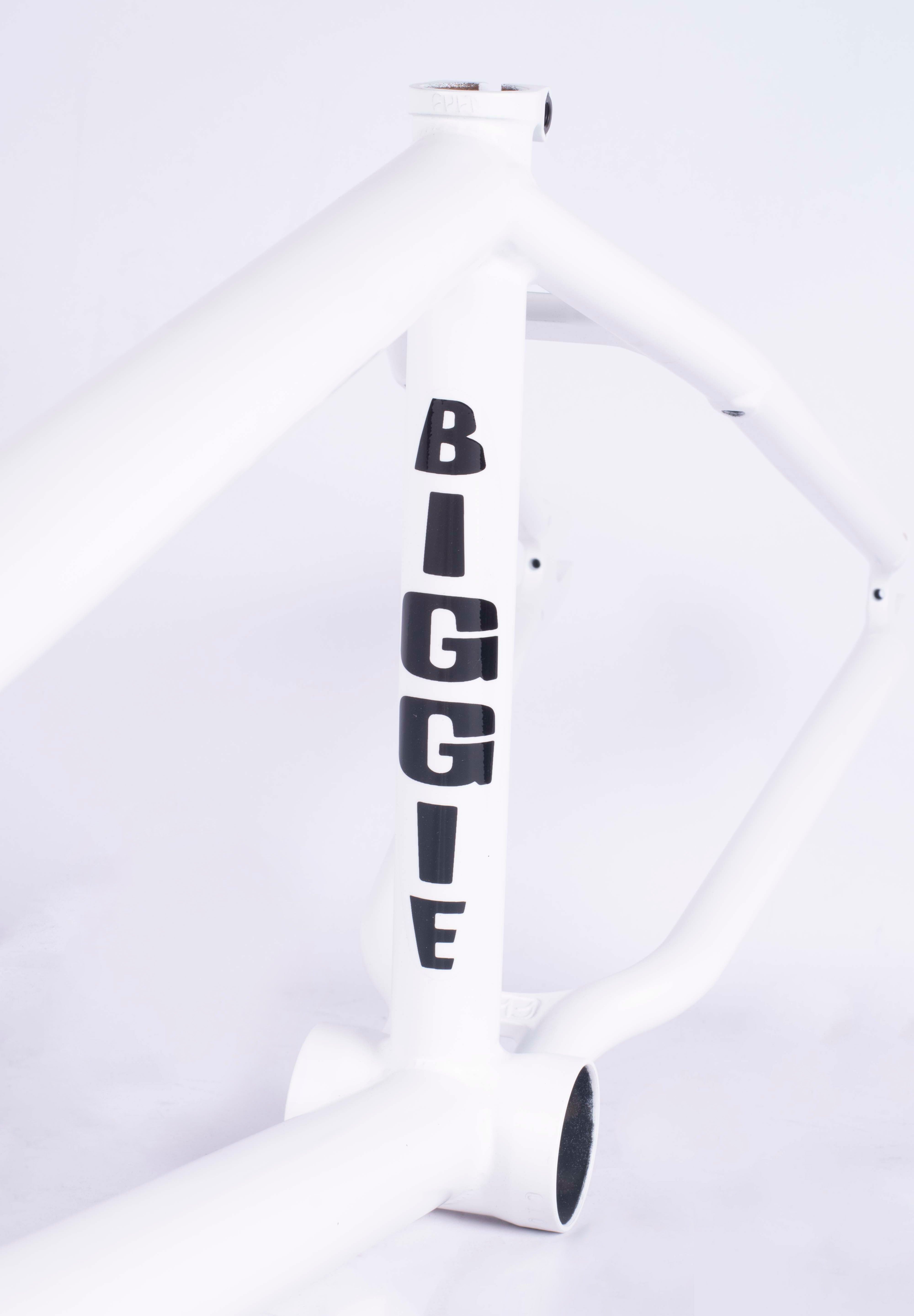 Biggie Frame / devon smillie signature / white