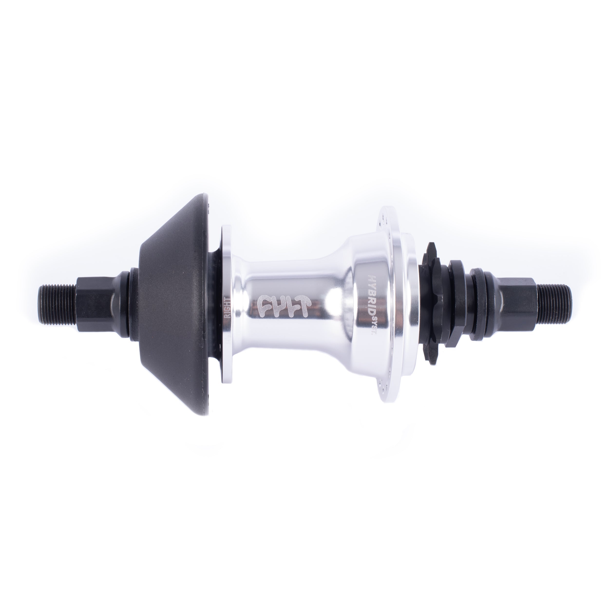 Crew Hybrid Hub / black & polished