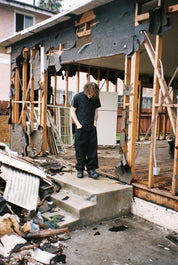 HYMN / Lazy Afternoon Denim Pants - black