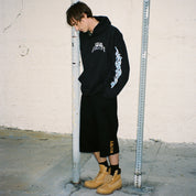 HYMN / Lazy Afternoon Denim Shorts - black