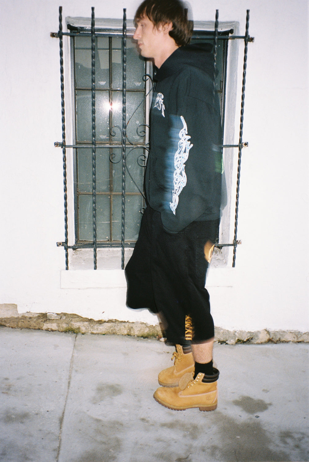 HYMN / Lazy Afternoon Denim Shorts - black