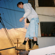 HYMN / Lazy Afternoon Denim Shorts - light wash