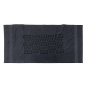 Pattern Towel / dark grey