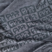 Pattern Towel / dark grey