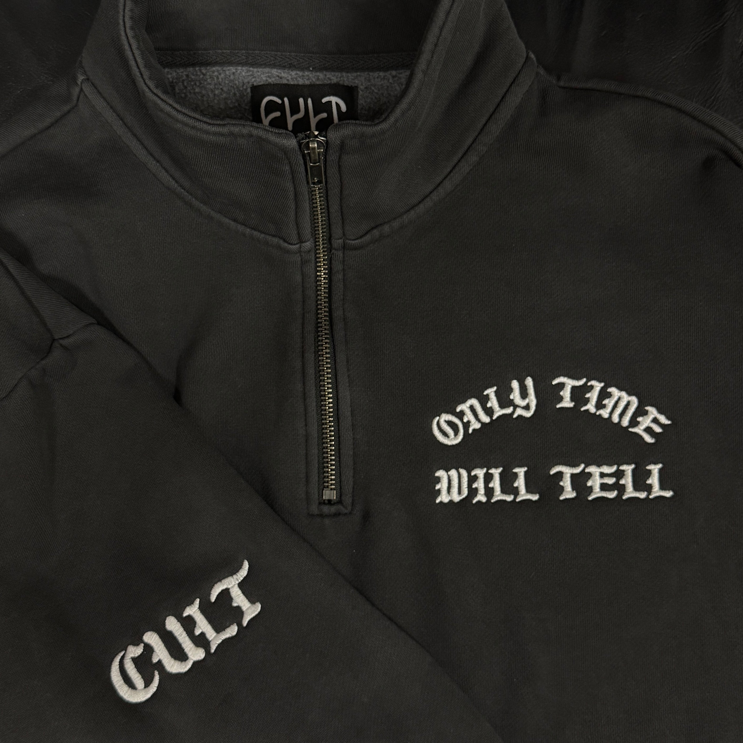 Time Will Tell Half Zip
